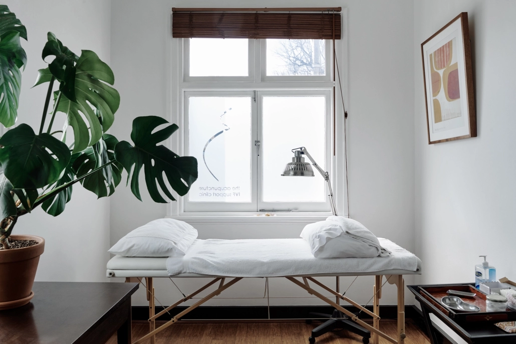 “MAPC clinic room”. Acupuncture treatment room at the Melbourne Acupuncture Pregnancy Clinic in East Melbourne, Victoria